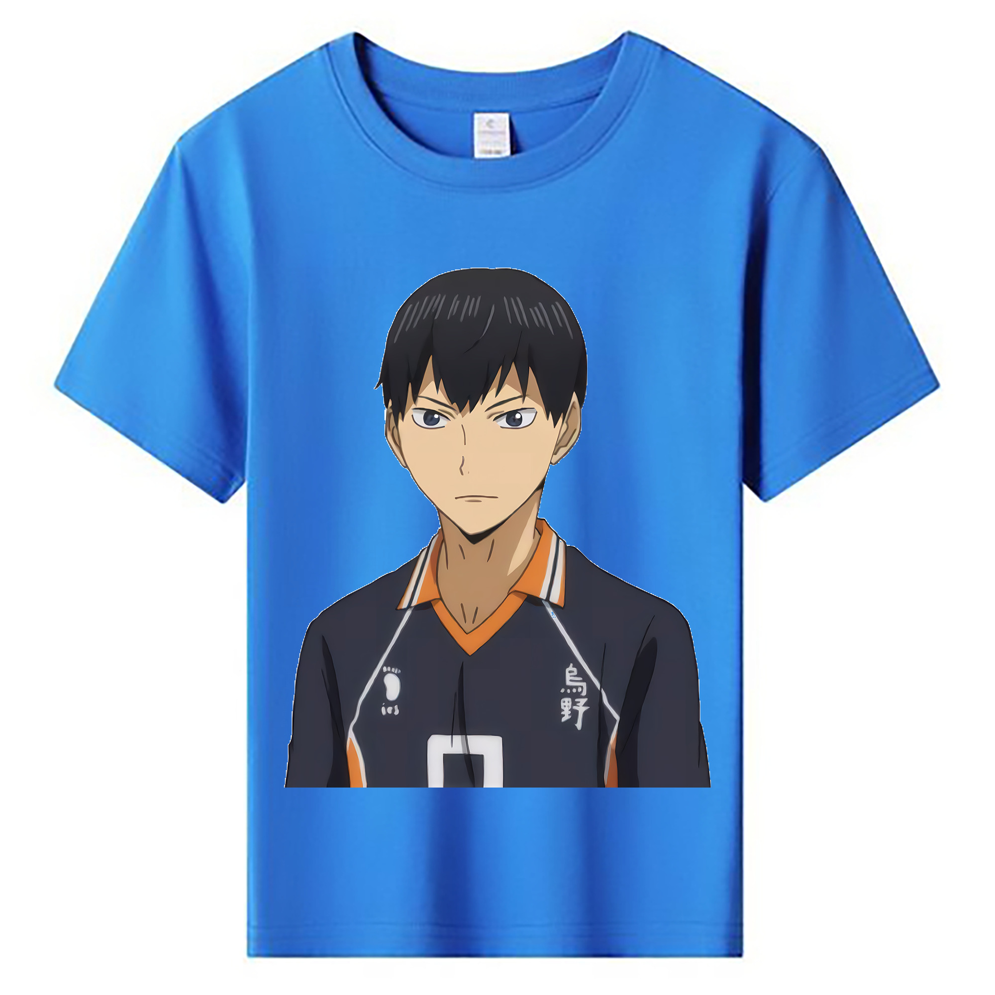 （画像用） ハイキュー!! Haikyu!! 綿100％キッズTシャツ（フロントプリント）